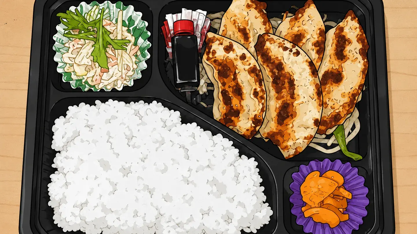 亀ちゃん餃子弁当